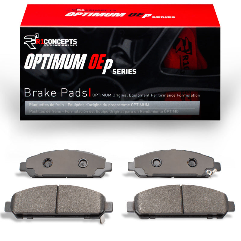 R1 09-15 Toyota Venza Front R1 Optimum OE Brake Pads-Brake Pads - OE-Grocery Getter Performance