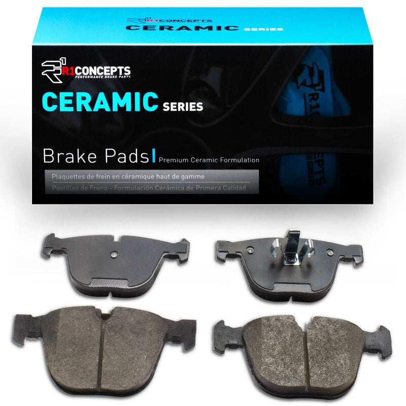 R1 09-17 BMW 535I GT xDrive Rear R1 Ceramic Brake Pads-Brake Pads - OE-Grocery Getter Performance