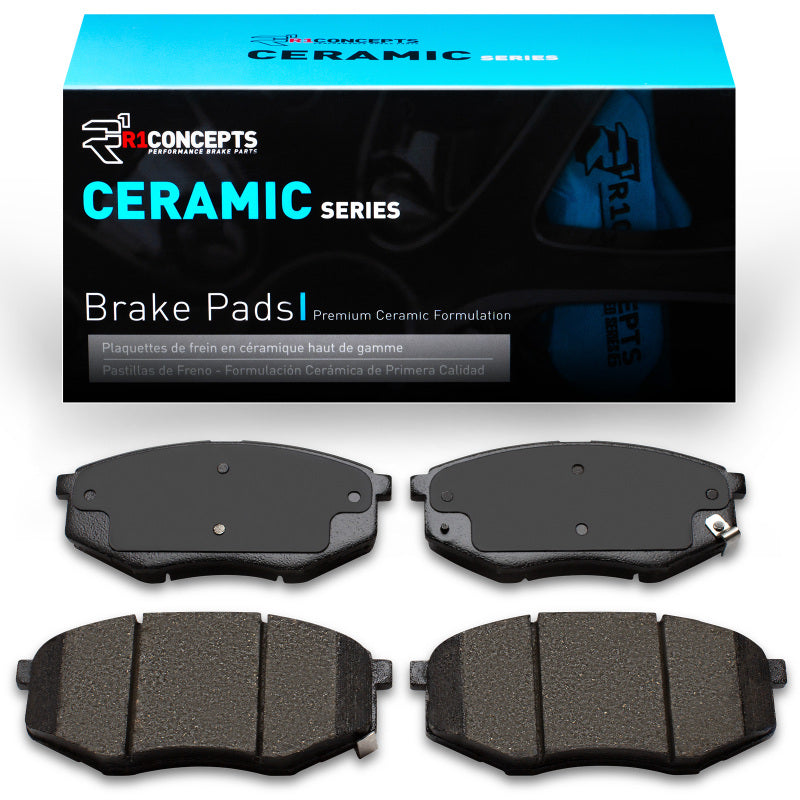 R1 10-11 Hyundai Tucson Front R1 Ceramic Brake Pads-Brake Pads - OE-Grocery Getter Performance