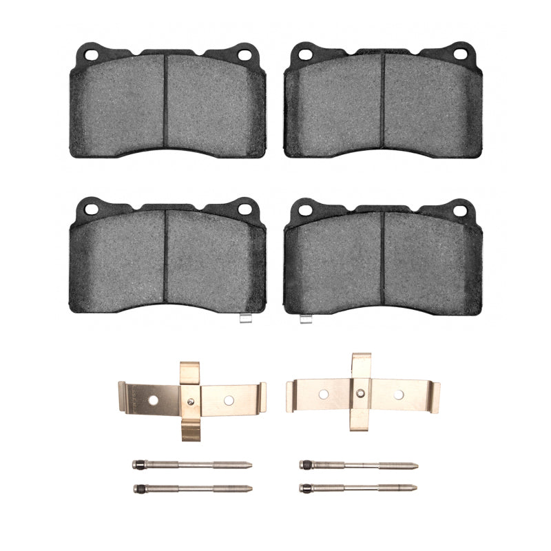 R1 10-16 Hyundai Genesis Coupe Front Ceramic Brake Pads & Hardware Kit-Brake Pads - OE-Grocery Getter Performance