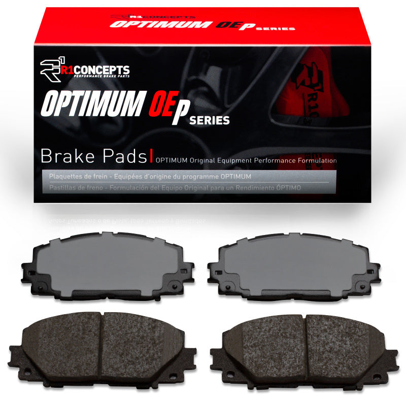 R1 10-17 Lexus CT200H Front R1 Optimum OE Brake Pads-Brake Pads - OE-Grocery Getter Performance