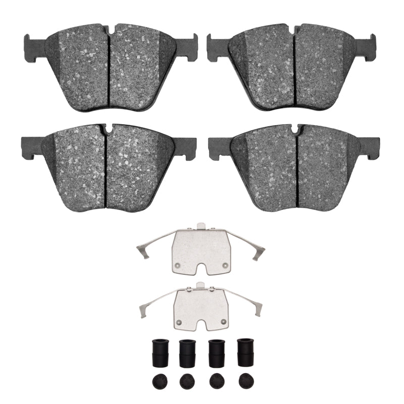 R1 10-19 BMW ALPINA B7 Front Semi Met Pads & Hardware Kit-Brake Pads - OE-Grocery Getter Performance