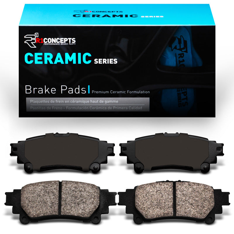 R1 10-20 Lexus RX350 Rear R1 Ceramic Brake Pads-Brake Pads - OE-Grocery Getter Performance
