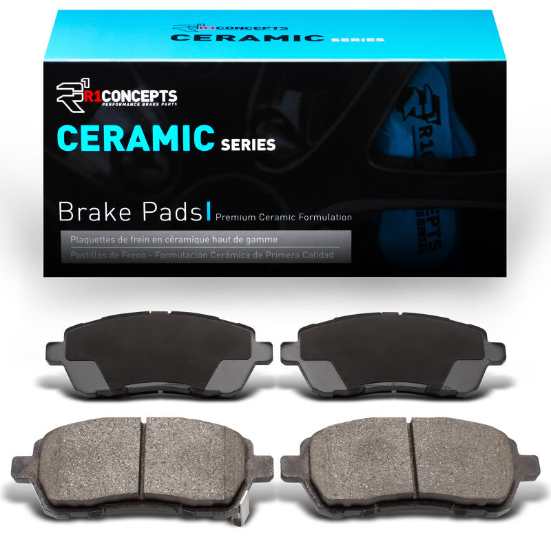 R1 11-17 Mazda 2 (USA/Canada) Front R1 Ceramic Brake Pads-Brake Pads - OE-Grocery Getter Performance