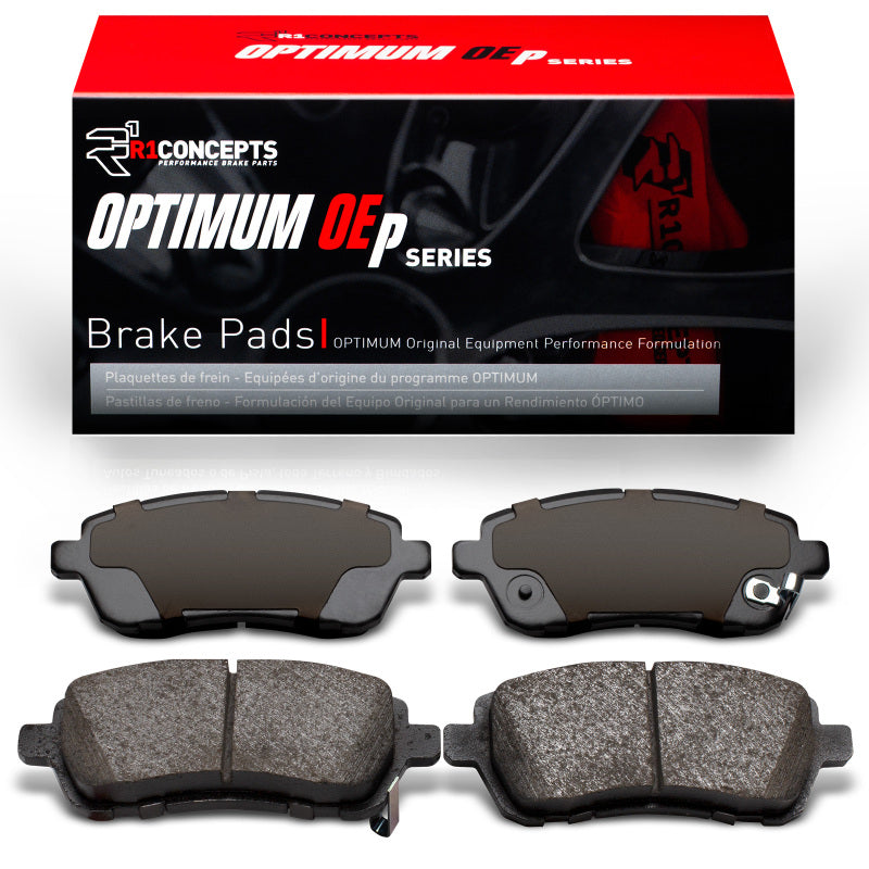 R1 11-17 Mazda 2 (USA/Canada) Front R1 Optimum OE Brake Pads-Brake Pads - OE-Grocery Getter Performance