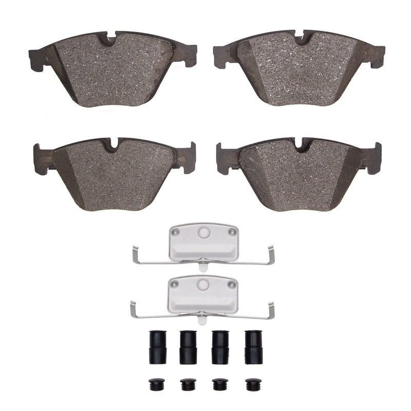 R1 11-19 BMW 535D Front Ceramic Brake Pads & Hardware Kit-Brake Pads - OE-Grocery Getter Performance