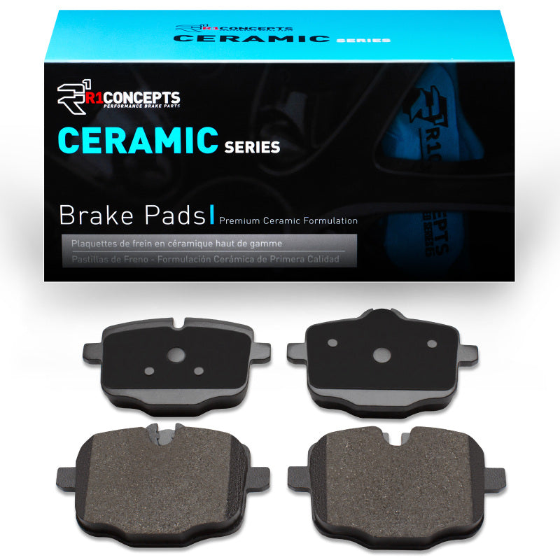 R1 11-19 BMW 650I Coupe Rear R1 Ceramic Brake Pads-Brake Pads - OE-Grocery Getter Performance