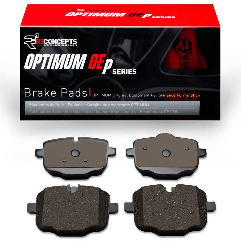 R1 11-19 BMW 650I Xdrive Rear Optimum OE Brake Pads-Brake Pads - OE-Grocery Getter Performance