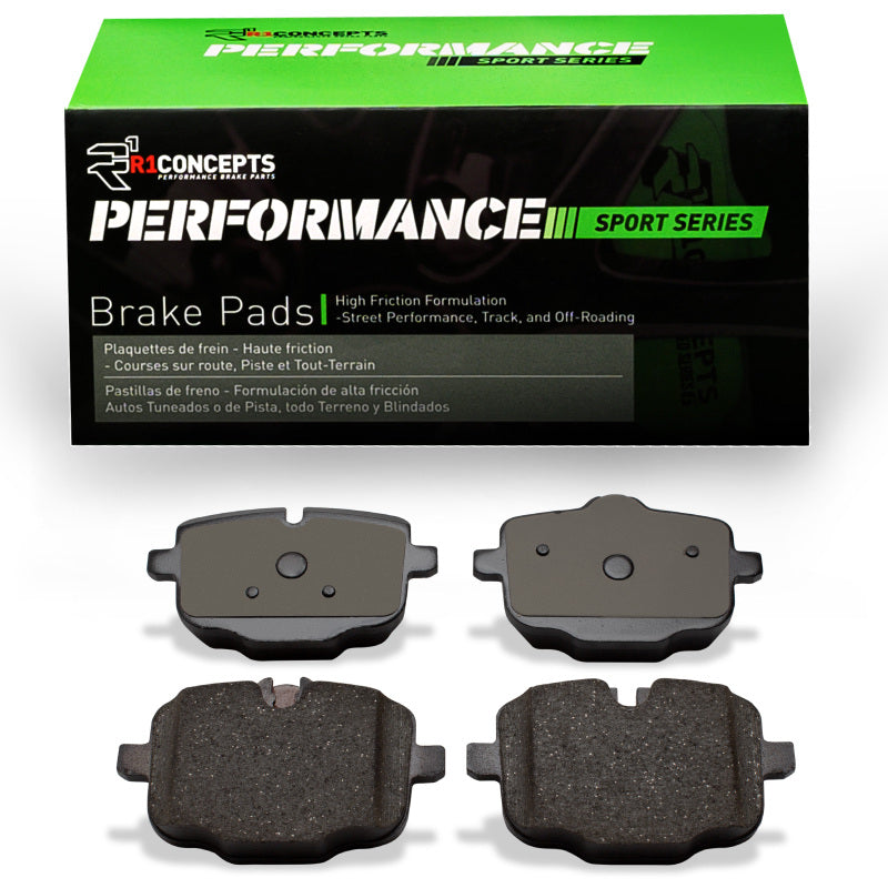 R1 11-19 BMW 650I Xdrive Rear Performance Sport Brake Pads-Brake Pads - Performance-Grocery Getter Performance