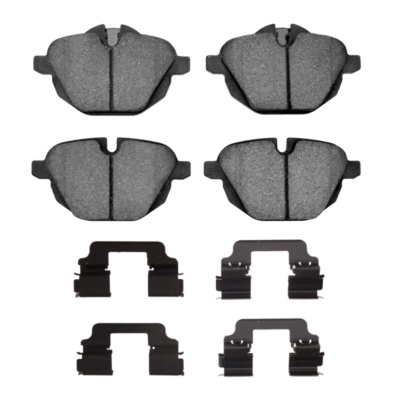 R1 11-25 BMW 530I xDrive Rear Semi Met Pads & Hardware Kit-Brake Pads - OE-Grocery Getter Performance