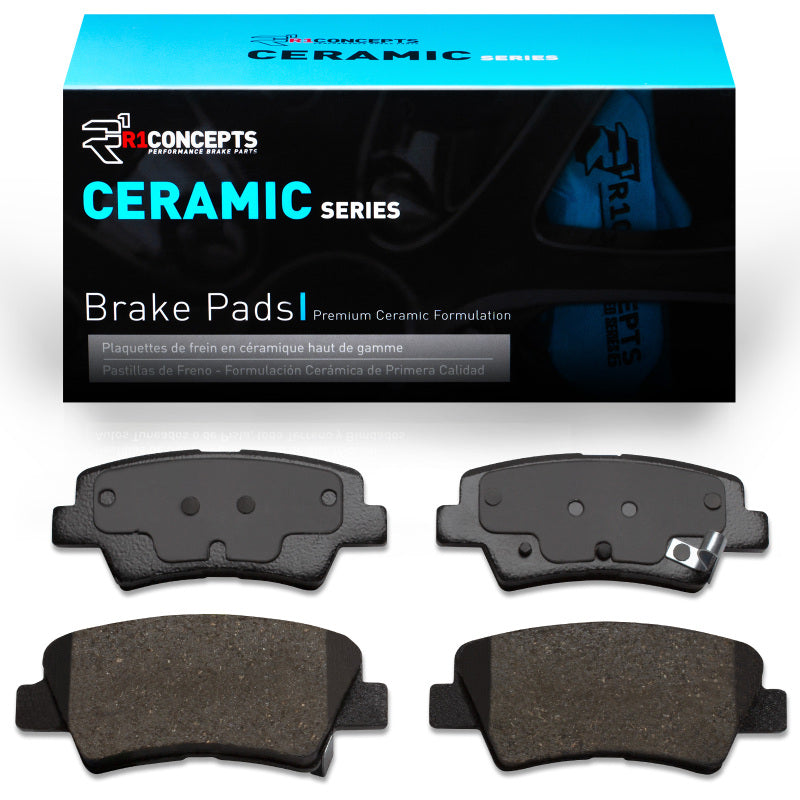 R1 11-25 Dodge Attitude (Mexico) Rear R1 Ceramic Brake Pads-Brake Pads - OE-Grocery Getter Performance
