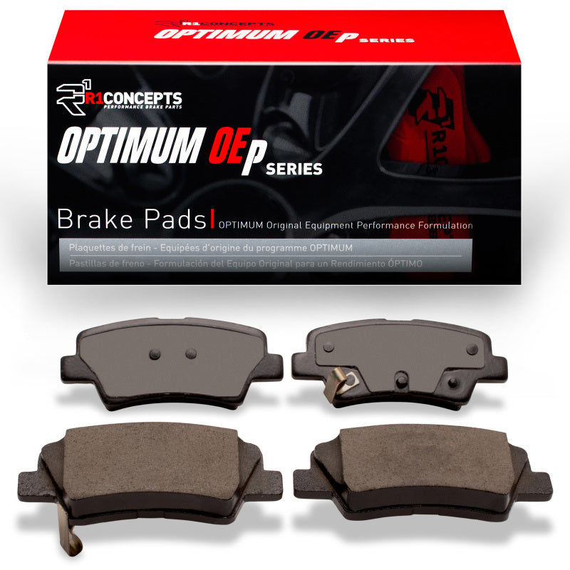 R1 11-25 Dodge Attitude (Mexico) Rear R1 Optimum OE Brake Pads-Brake Pads - OE-Grocery Getter Performance