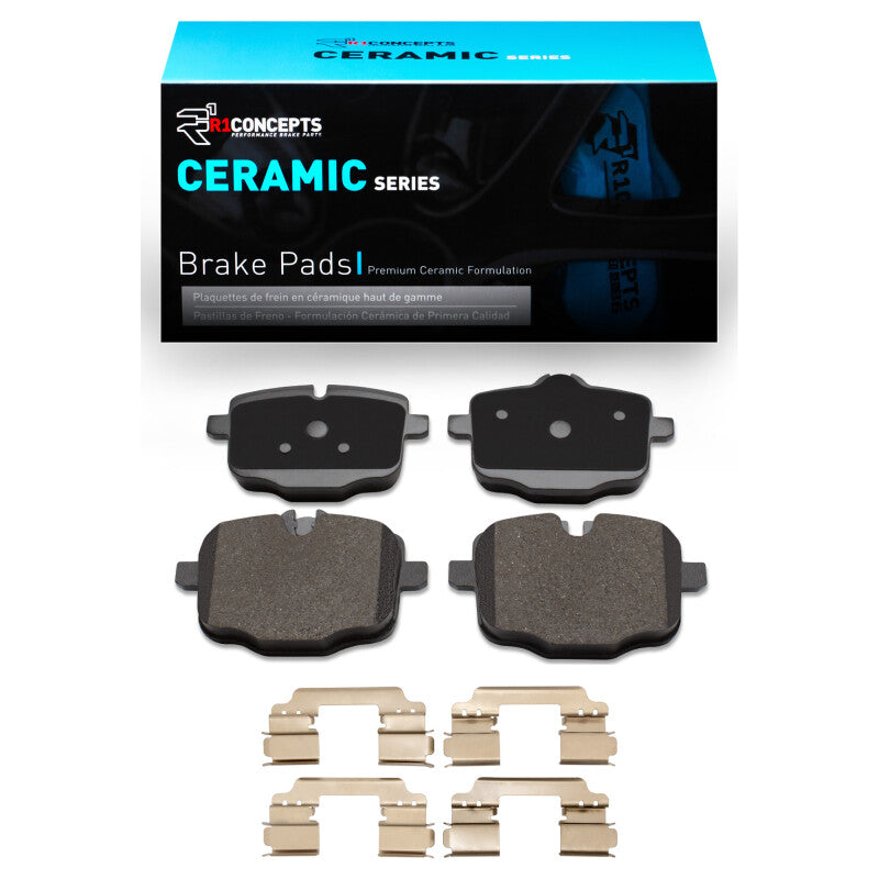 R1 12-19 BMW M6 Rear Ceramic Pads & Hardware Kit-Brake Pads - OE-Grocery Getter Performance