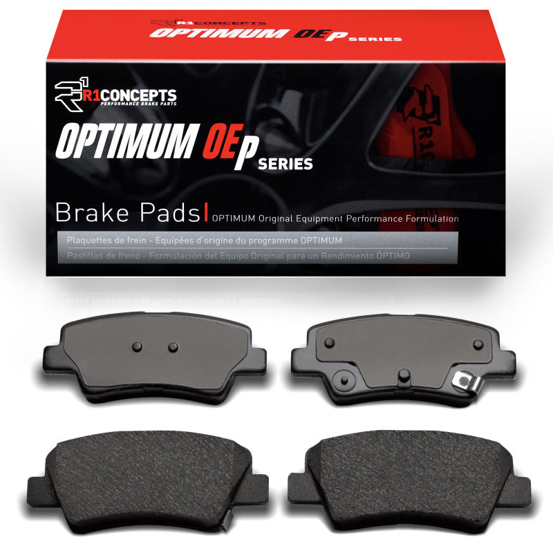 R1 12-24 Hyundai Sonata Rear R1 Optimum OE Brake Pads-Brake Pads - OE-Grocery Getter Performance