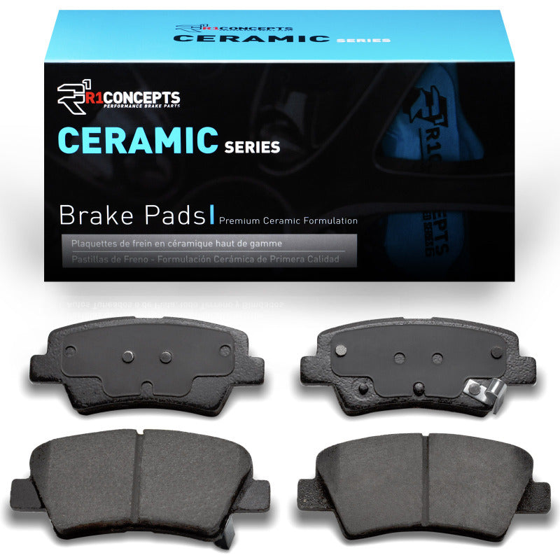 R1 12-24 Hyundai Veloster Rear R1 Ceramic Brake Pads-Brake Pads - OE-Grocery Getter Performance