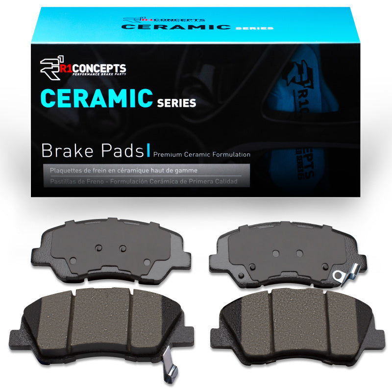 R1 12-25 Dodge Attitude (Mexico) Front R1 Ceramic Brake Pads-Brake Pads - OE-Grocery Getter Performance