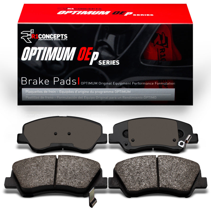 R1 12-25 Dodge Attitude (Mexico) Front R1 Optimum OE Brake Pads-Brake Pads - OE-Grocery Getter Performance
