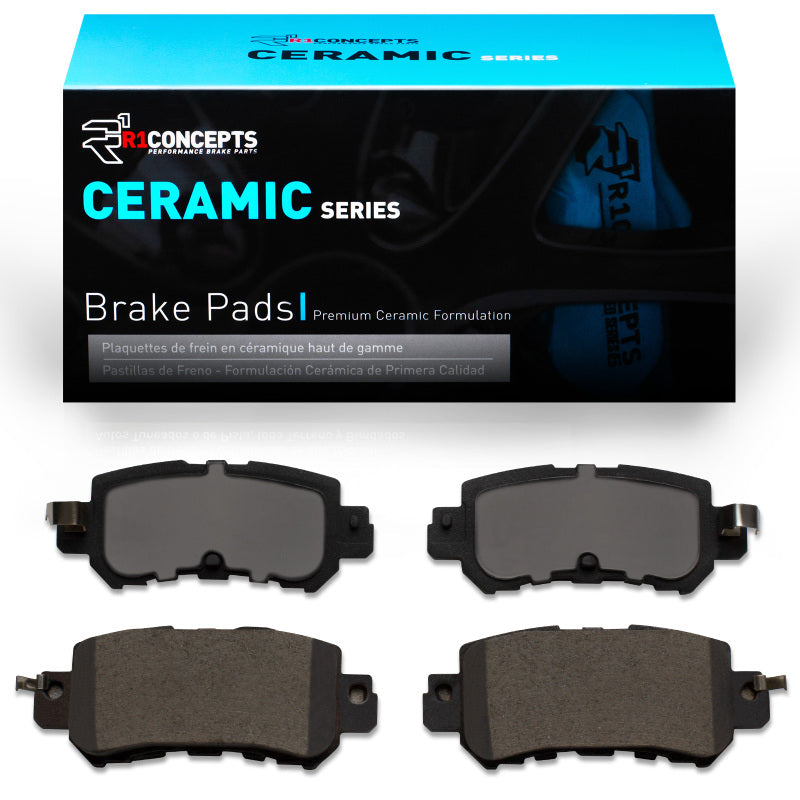 R1 13-18 Mazda CX-3 Rear R1 Ceramic Brake Pads-Brake Pads - OE-Grocery Getter Performance