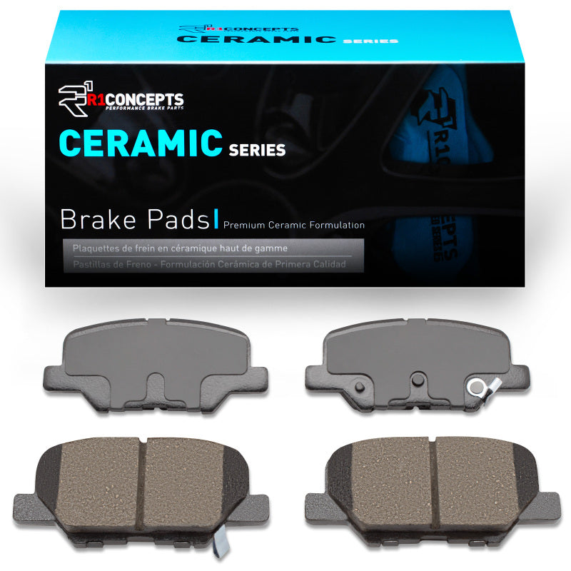 R1 13-25 Mazda 3 Rear R1 Ceramic Brake Pads-Brake Pads - OE-Grocery Getter Performance