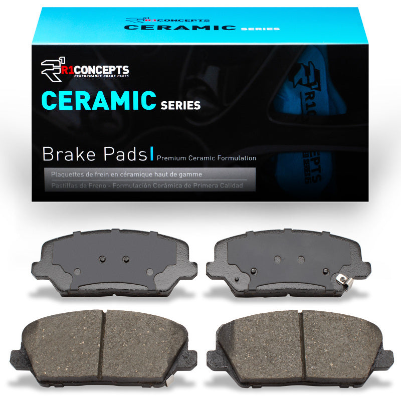 R1 14-18 Kia Forte Koup Front Ceramic Brake Pads-Brake Pads - OE-Grocery Getter Performance