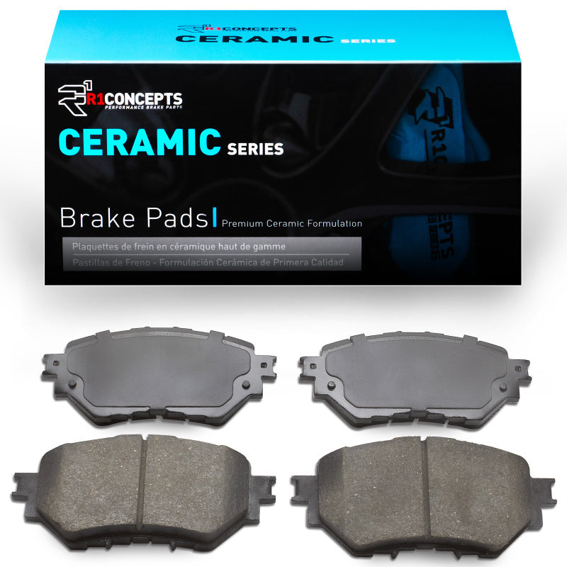 R1 14-18 Mazda 3 Front R1 Ceramic Brake Pads-Brake Pads - OE-Grocery Getter Performance