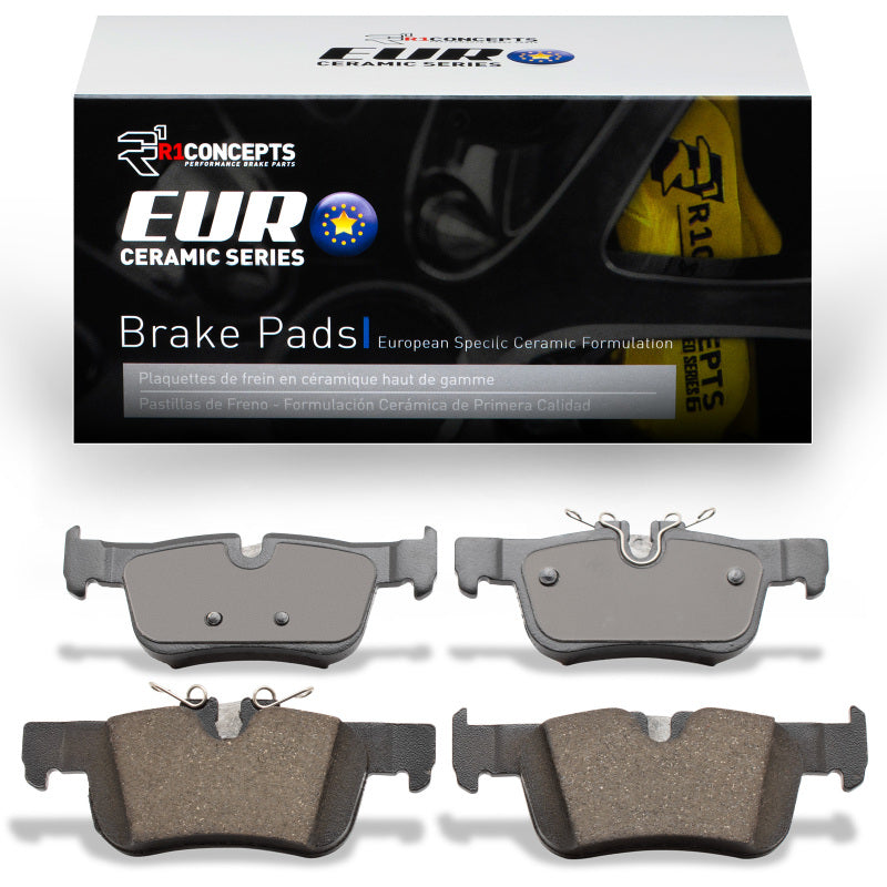 R1 14-26 Mini Cooper Clubman Rear Euro Ceramic Brake Pads-Brake Pads - OE-Grocery Getter Performance
