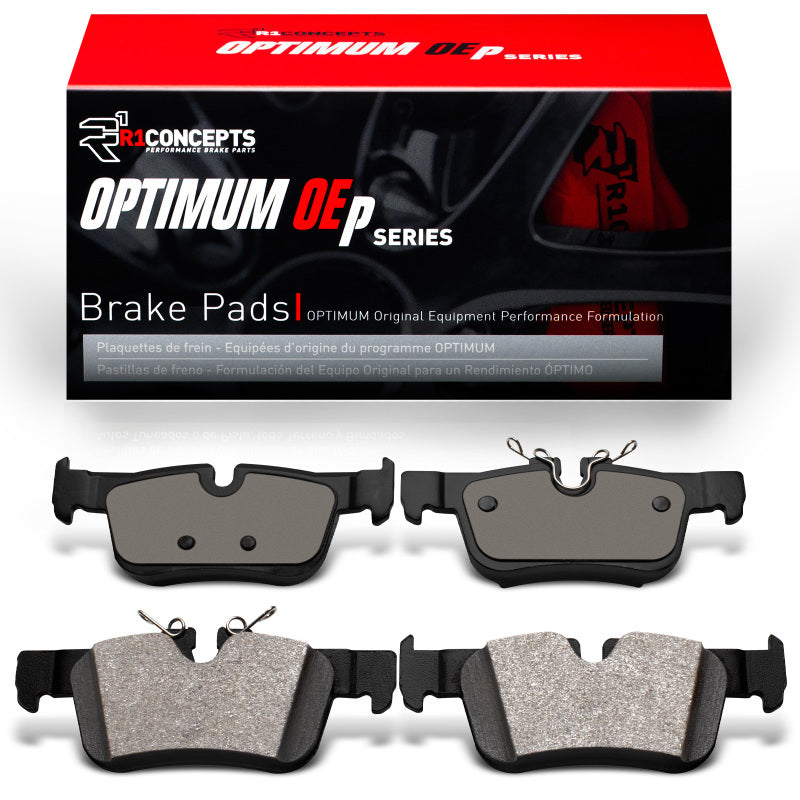R1 14-26 Mini Cooper Countryman Rear Optimum OE Brake Pads-Brake Pads - OE-Grocery Getter Performance