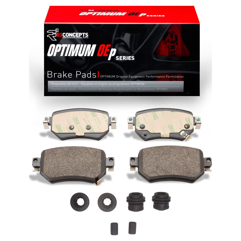 R1 16-21 Mazda 6 Rear Optimum OE Pads & Hardware Kit-Brake Pads - OE-Grocery Getter Performance