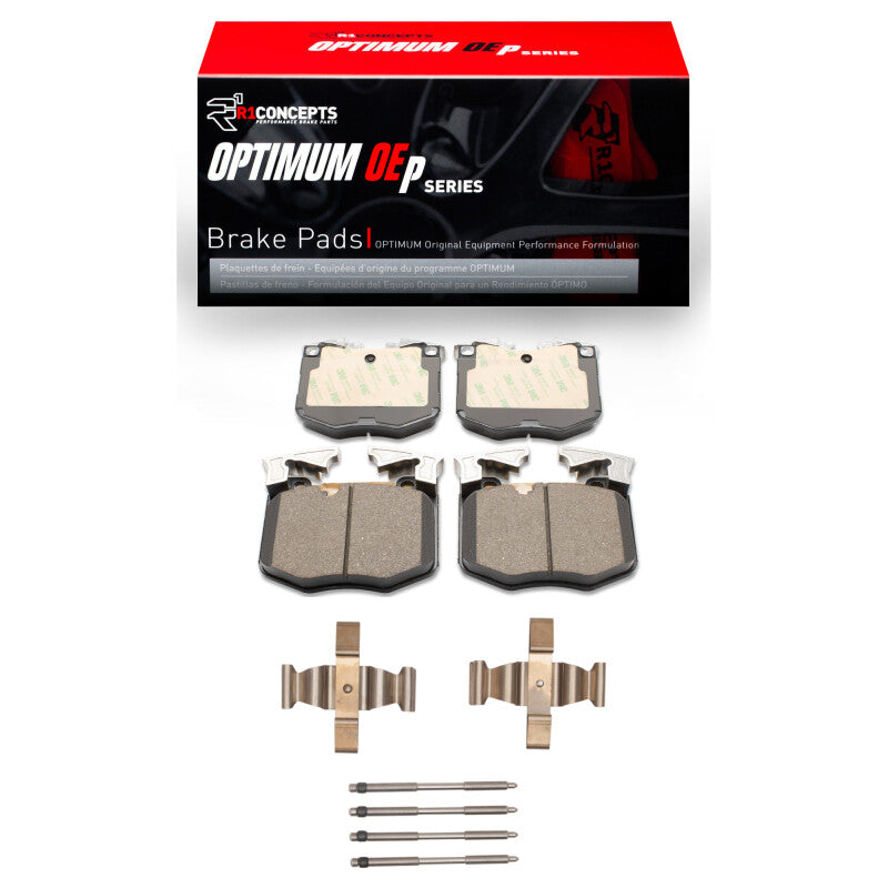 R1 16-22 BMW 540I xDrive Front Optimum OE Pads & Hardware Kit-Brake Pads - OE-Grocery Getter Performance