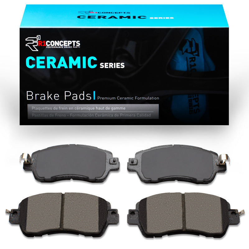 R1 16-25 Mazda 2 (Mexico) Front R1 Ceramic Brake Pads-Brake Pads - OE-Grocery Getter Performance