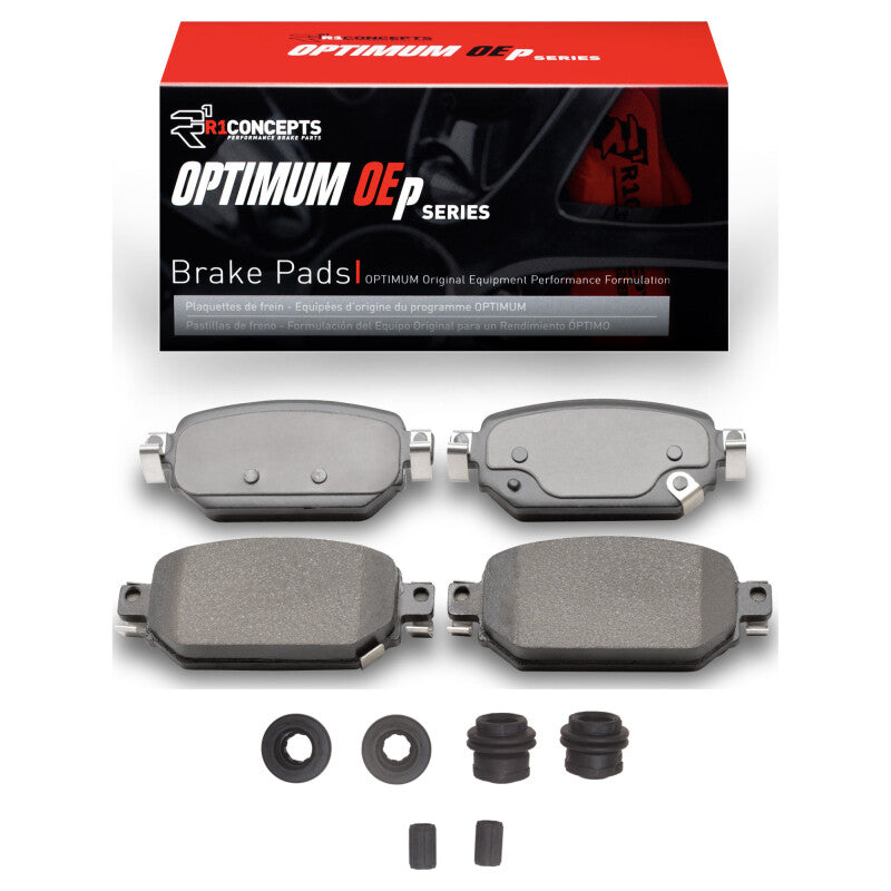 R1 17-24 Mazda CX-3 Rear Optimum OE Pads & Hardware Kit-Brake Pads - OE-Grocery Getter Performance