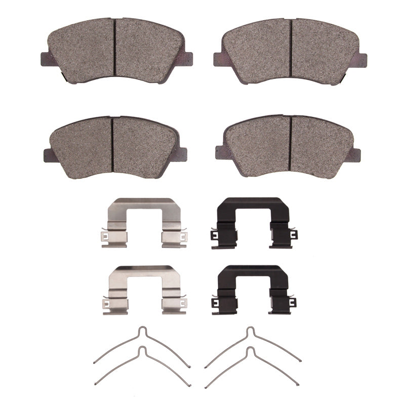 R1 18-23 Hyundai Accent Front Ceramic Pads & Hardware Kit-Brake Pads - OE-Grocery Getter Performance