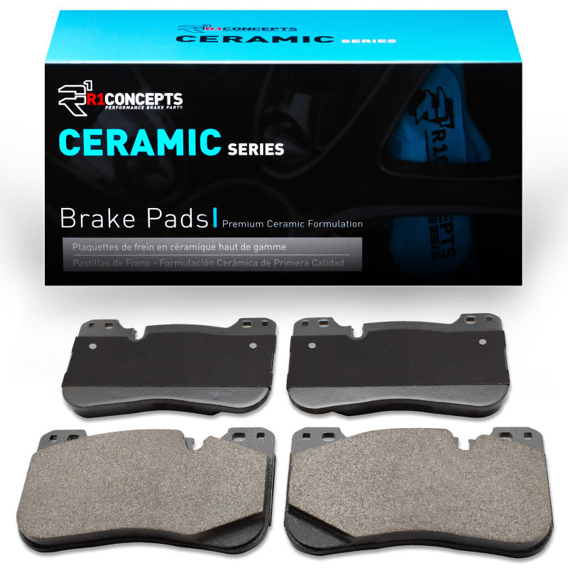 R1 18-26 BMW X6 Front Ceramic Brake Pads-Brake Pads - OE-Grocery Getter Performance