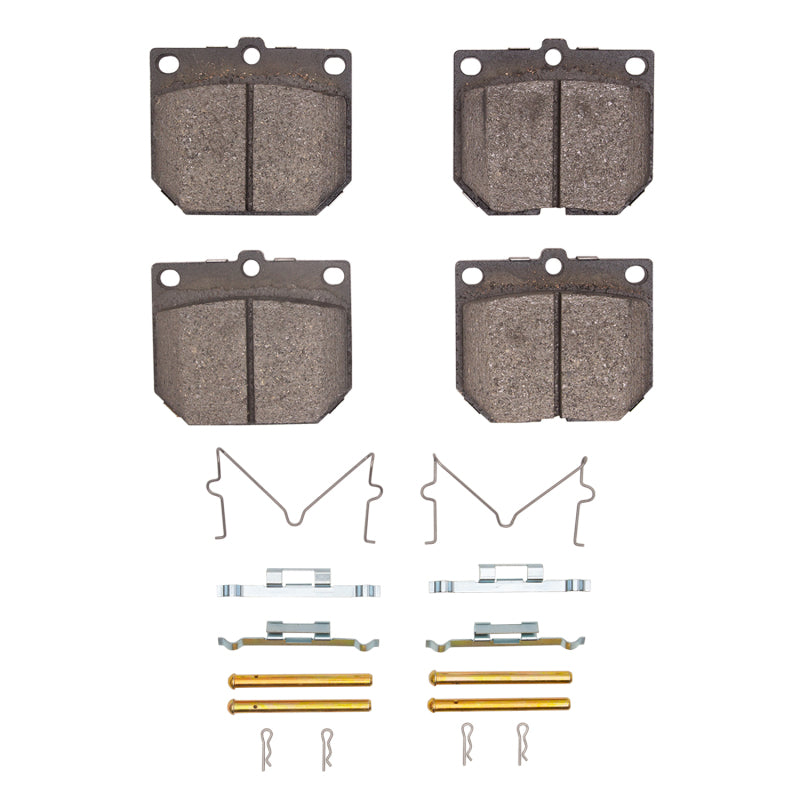 R1 1969-1983 Nissan 240Z Front R1 Ceramic Pads & Hardware Kit-Brake Pads - OE-Grocery Getter Performance