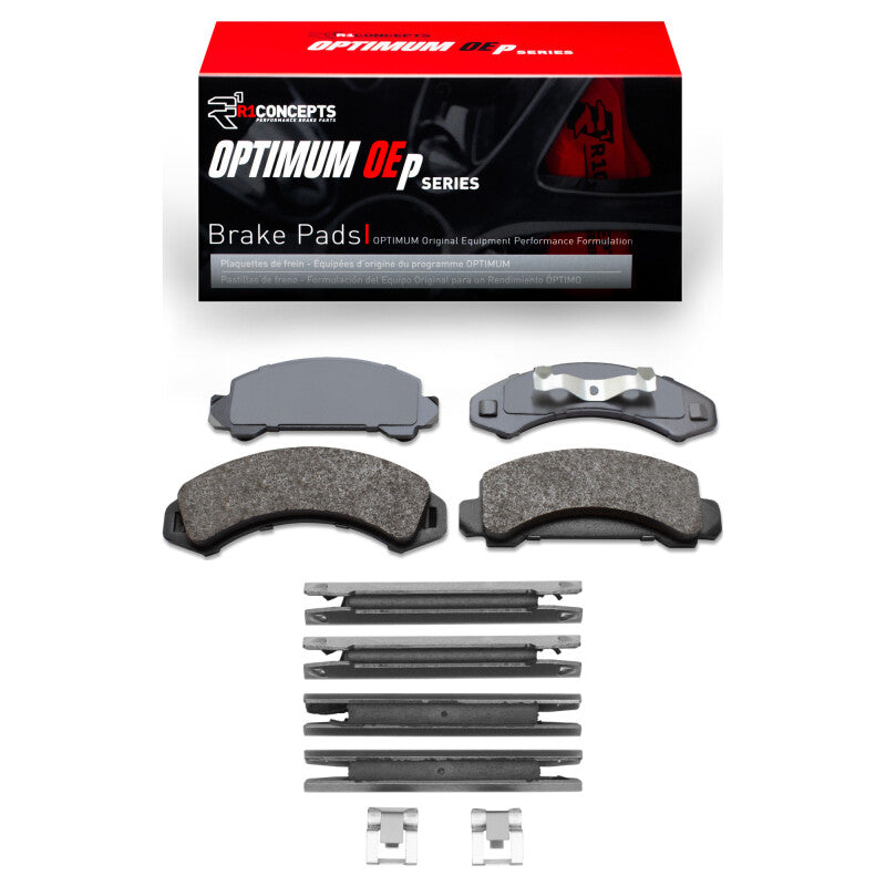R1 1983-1997 Ford Ranger (USA/Canada) Front R1 Optimum OE Pads & Hardware Kit-Brake Pads - OE-Grocery Getter Performance