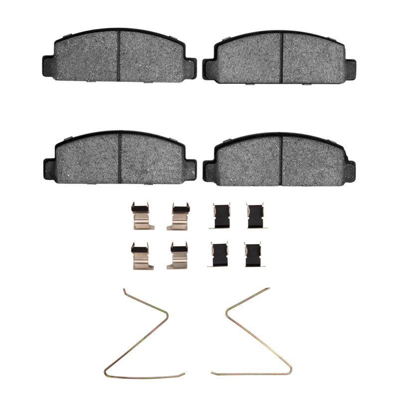 R1 1984-1991 Mazda RX-7 Front R1 Semi Met Pads & Hardware Kit-Brake Pads - OE-Grocery Getter Performance