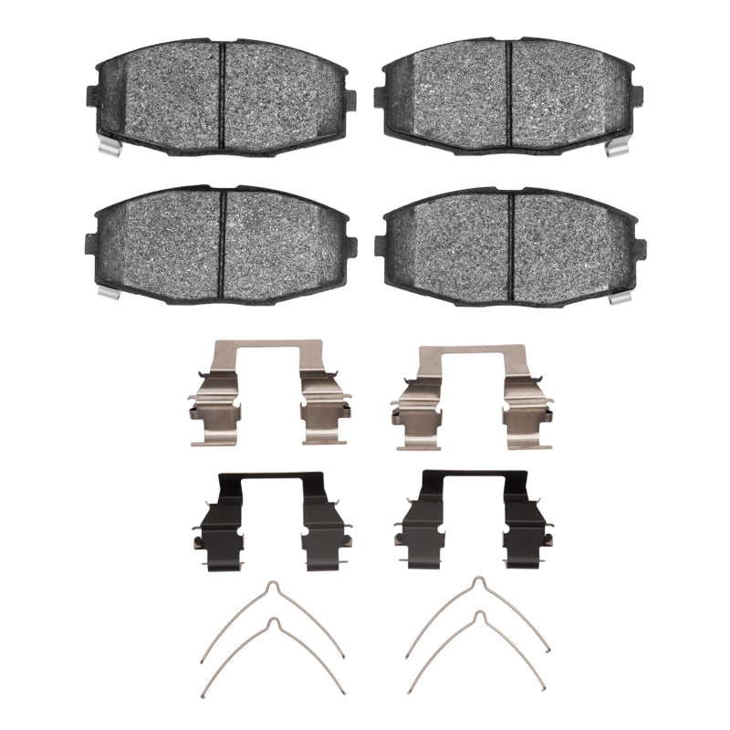 R1 1986-1992 Toyota Supra Front R1 Ceramic Pads & Hardware Kit-Brake Pads - OE-Grocery Getter Performance