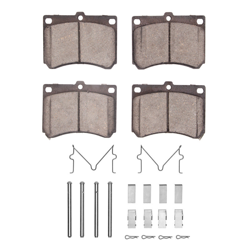 R1 1990-2003 Ford Escort Front R1 Ceramic Pads & Hardware Kit-Brake Pads - OE-Grocery Getter Performance