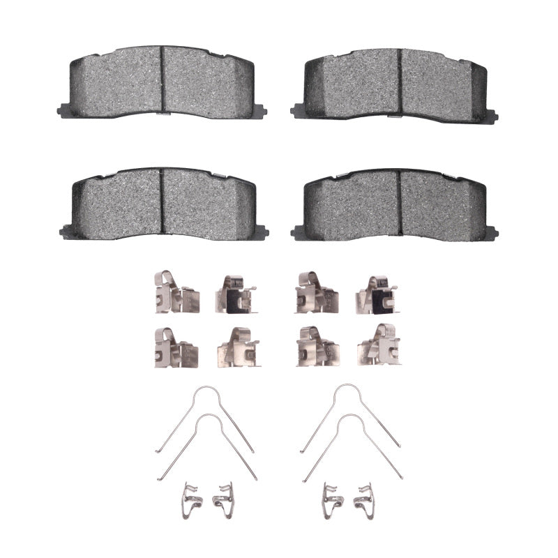 R1 1991-1997 Toyota Previa Rear R1 Ceramic Pads & Hardware Kit-Brake Pads - OE-Grocery Getter Performance