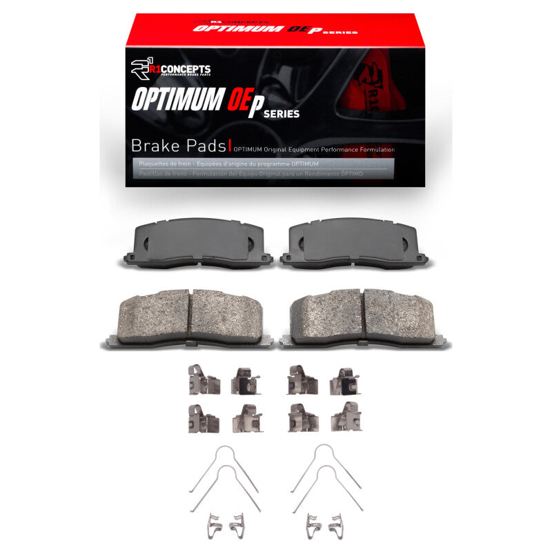 R1 1991-1997 Toyota Previa Rear R1 Optimum OE Pads & Hardware Kit-Brake Pads - OE-Grocery Getter Performance