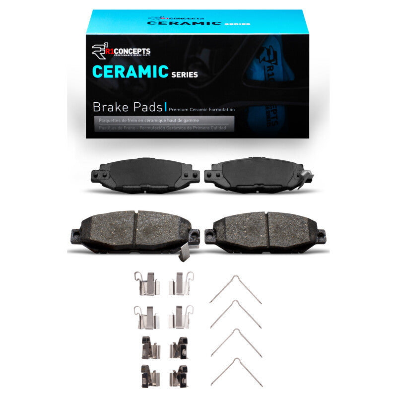 R1 1992-2000 Lexus GS300 Rear R1 Ceramic Pads & Hardware Kit-Brake Pads - OE-Grocery Getter Performance