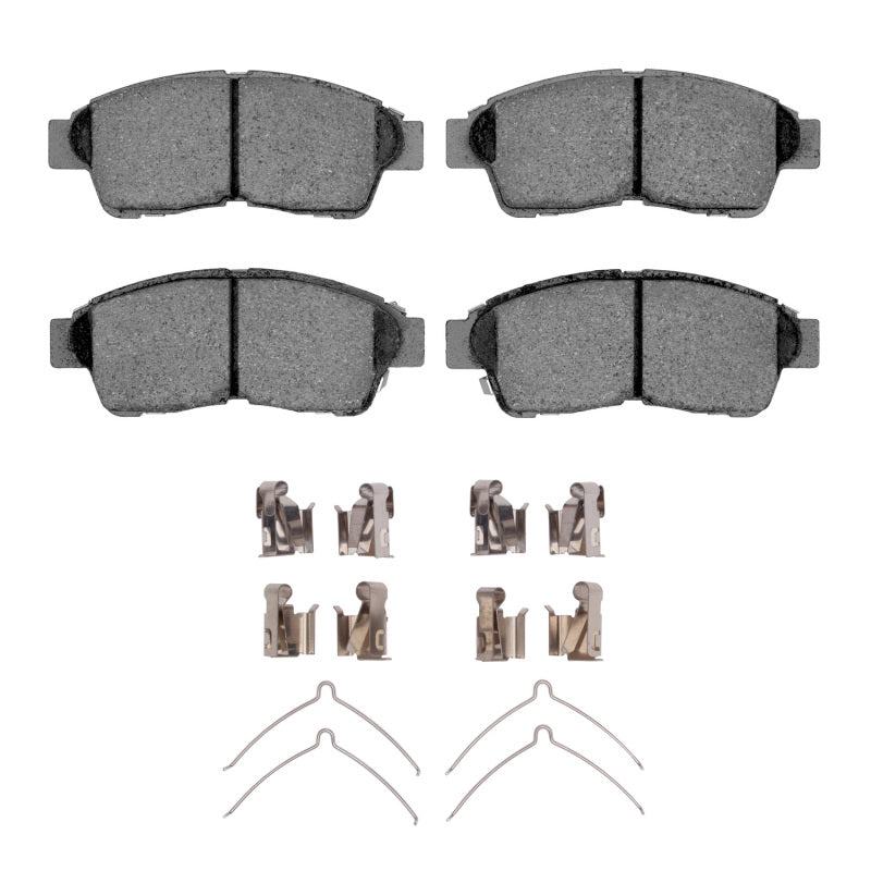 R1 1992-2003 Geo Prizm Front R1 Semi Met Pads & Hardware Kit-Brake Pads - OE-Grocery Getter Performance