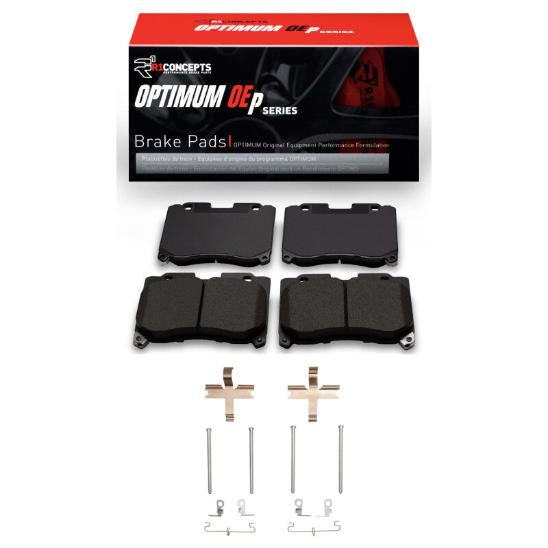 R1 1993-1998 Toyota Supra Front R1 Optimum OE Pads & Hardware Kit-Brake Pads - OE-Grocery Getter Performance