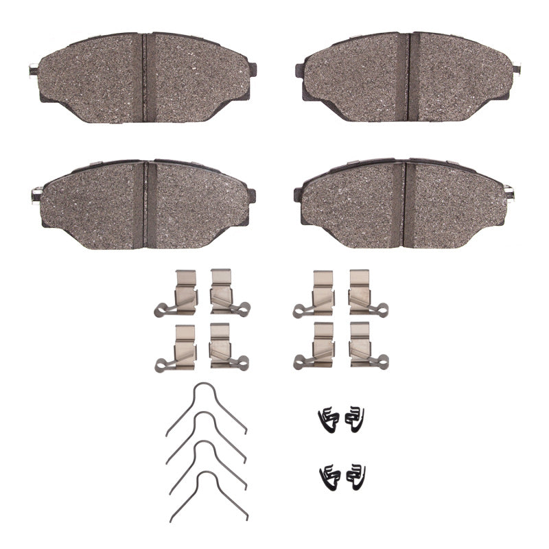 R1 1993-1998 Toyota T100 Front R1 Ceramic Pads & Hardware Kit-Brake Pads - OE-Grocery Getter Performance