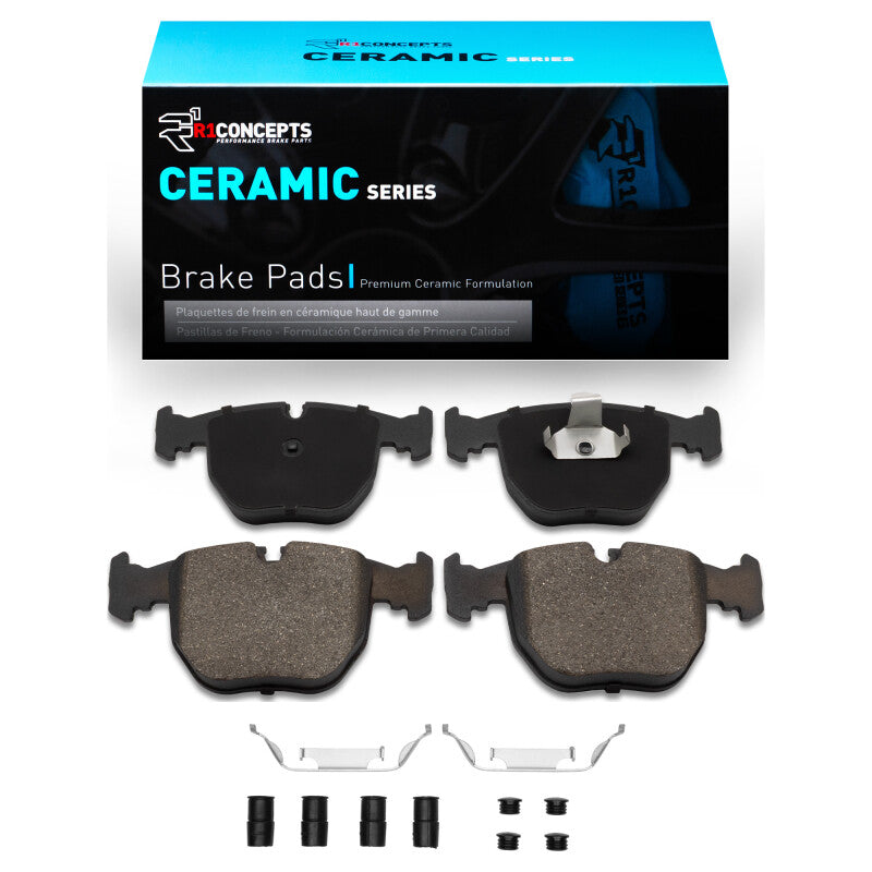 R1 1995-2006 BMW 740IL Front R1 Ceramic Pads & Hardware Kit-Brake Pads - OE-Grocery Getter Performance
