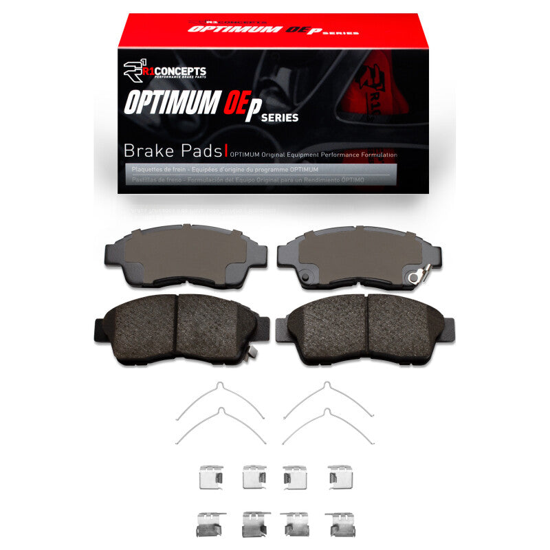 R1 1997-2001 Toyota Camry Front R1 Optimum OE Pads & Hardware Kit-Brake Pads - OE-Grocery Getter Performance