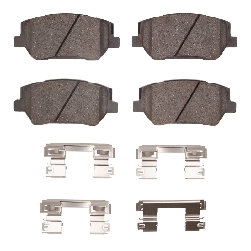 R1 -20 Hyundai Santa Fe Front Ceramic Pads & Hardware Kit-Brake Pads - OE-Grocery Getter Performance