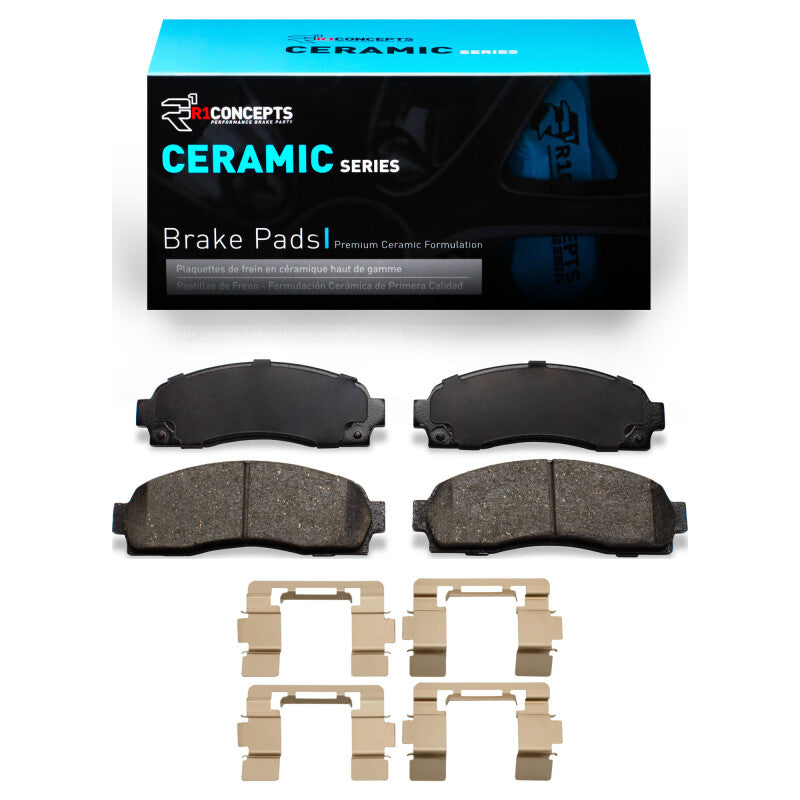 R1 2002-2012 Chevrolet Equinox Front R1 Ceramic Pads & Hardware Kit-Brake Pads - OE-Grocery Getter Performance