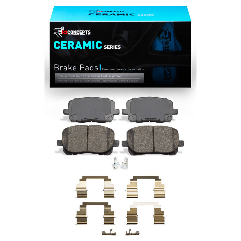 R1 2003-2008 Pontiac Vibe Front R1 Ceramic Pads & Hardware Kit-Brake Pads - OE-Grocery Getter Performance