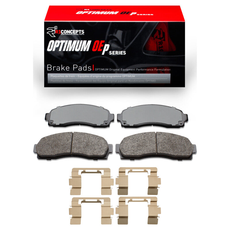 R1 2003-2011 Ford Ranger (USA/Canada) Front R1 Optimum OE Pads & Hardware Kit-Brake Pads - OE-Grocery Getter Performance